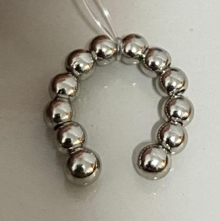 piercing bolinha o. branco piercing bolinha o. branco